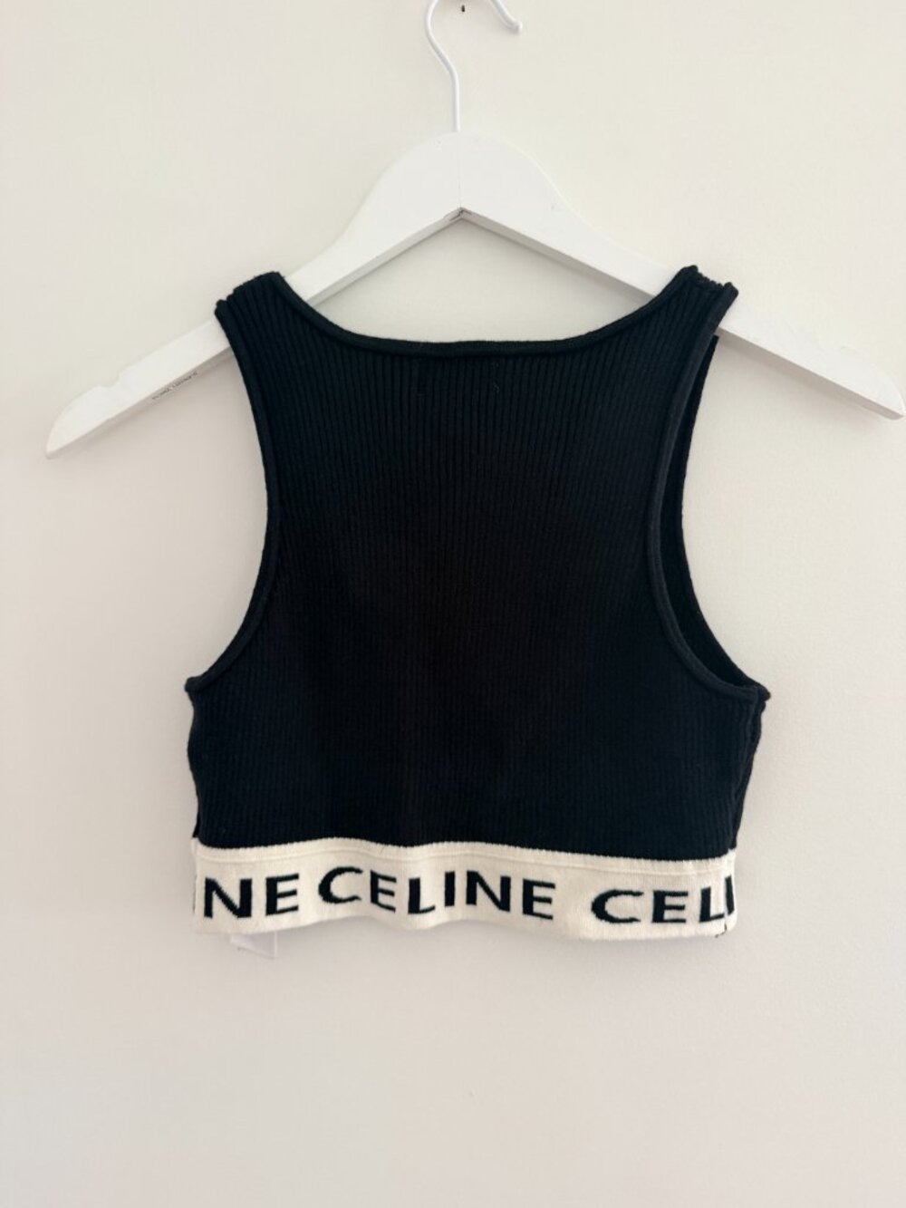 Celine Ribbed Crop Top - Picture 6 of 6